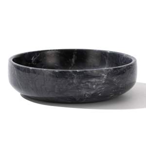 6.7" Large Decorative Bowl, Natural Marble Decorative Bowls for Home Decor, Key Bowl, Candy Bowl, Smudge Bowl,