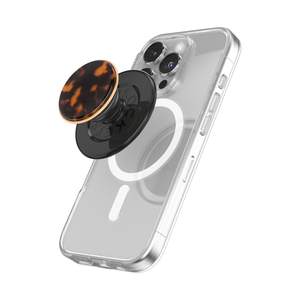 PopSockets Phone Grip for MagSafe, Magnetic Holder, Phone Stand, Tortoise Shell - Tortoise MagSafe Tortoise Sh