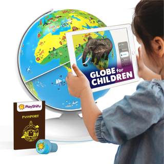 PlayShifu Orboot Earth – Interactive AR World Globe for Kids: 1000+ Facts on Animals, Places & Monuments | Tec