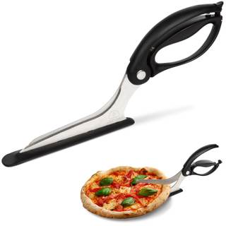 Pizza Scissors - Non-Stick Pizza Scissors with Firm Grip Base - Food Grade Stainless Steel Pizza Cutter - 5-in