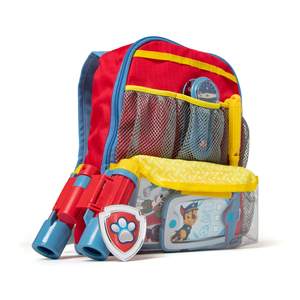 Melissa & Doug PAW Patrol Pup Pack Backpack, Adventure-Ready PAW Patrol Toys for Kids with Whistle, Binoculars
