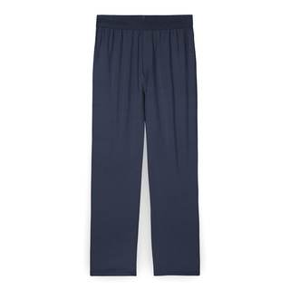 Tommy John Men's Second Skin Pajama Pants - Comfortable Soft Sleep & Lounge Bottoms for Men Large Dress Blue