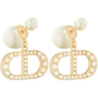 18K Gold Plated Copper Pearl Earrings Non Allergenic Birthday Gift Baroque Exquisite Jewelry Shining And lustr