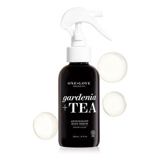One Love Organics Gardenia + Tea Antioxidant Body Oil Spray – Lightweight Certified Organic & Cruelty Free Dry