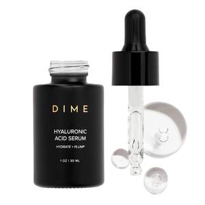 DIME Beauty Hyaluronic Acid Serum - Face Serum, 1 oz | Ultra hydrating serum for dry skin. Plumps. Lightweight