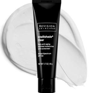 Revision Skincare Intellishade® Clear SPF 50 Hydrating Face Sunscreen | Daily moisturizer with SPF 50 face sun