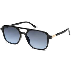 SOJOS Retro Aviator Sunglasses Womens Mens,Trendy Rectangle Shades SJ2202 | Polit UV400…