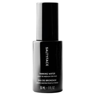 SALTYFACE - Tanning Water (Light to Medium) - Self Tanner for Face, Neck, Ears, Chest - No Color Transfer - Oi