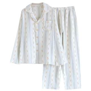 Vhitler Linen Set Coquette Womens Pajamas Set Summer Lounge Sets for Women Old Money Aesthetic Blue02 Small