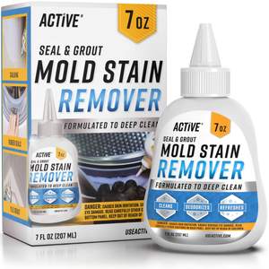 ACTIVE Mold Stain Remover Gel Cleaner Heavy Duty Stain Cleaner for Front Loader Washing Machine Seal, Bathroom