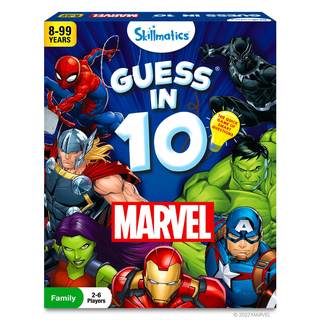 Skillmatics Guess in 10 Marvel, Perfect for Boys, Girls, Kids, Teens, Adults Who Love Card Games, Board Games,