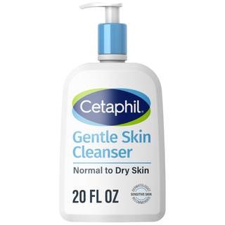 Cetaphil Gentle Skin Cleanser, Hydrating Face Wash, Sensitive Skin, 20 oz | Soap-Free, Non-Foaming, Moisturize