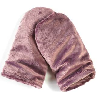 Mars Wellness Heated Microwavable Mittens for Arthritis - Hand Warmers | Mauve - Heating Pad for Hand with Fla