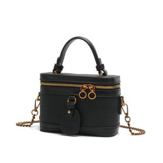 Women's small crossbody bag fashion designer mini shoulder bag, women's mobile wallet Black