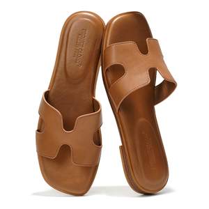 Project Cloud 100% Genuine Leather Sandals Women Flats For Women (Jannel) | Sandals for Women Fashion Flat Wom